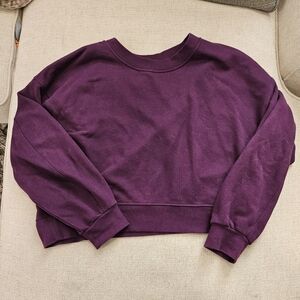 Perfectly Oversized Cropped Crew